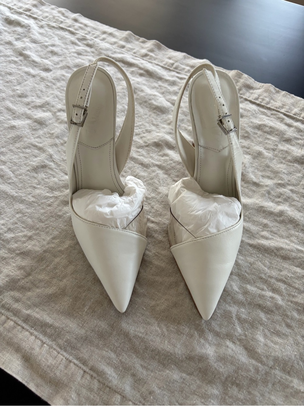 SCHUTZ Emma Pointed Slingback Heels